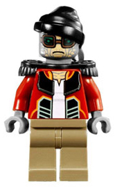 LEGO Minifigure -- Hondo Ohnaka-Star Wars / Star Wars Clone Wars -- SW0246 -- Creative Brick Builders